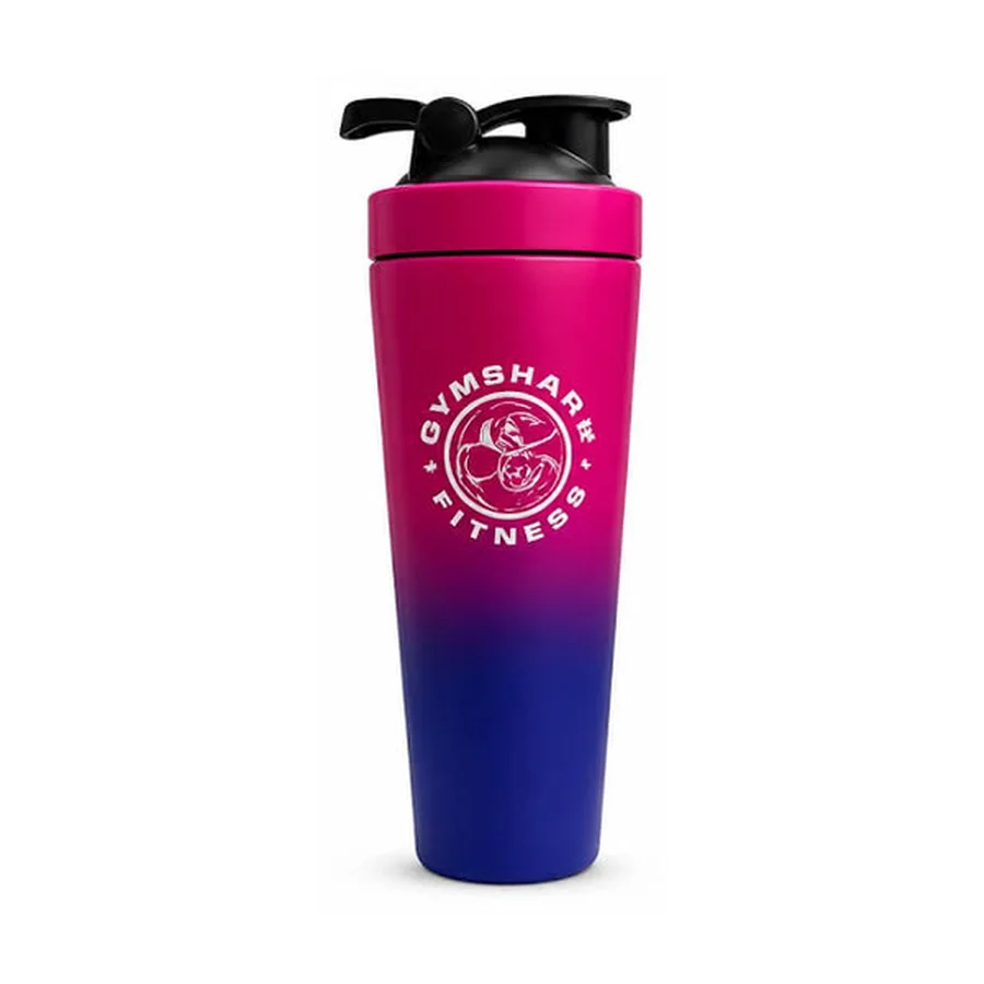 Shaker Métal Inox Gymshark Fitness 750ml – Édition Isotherme