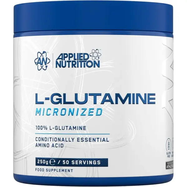 Applied Nutrition, L-Glutamine Micronized, 250G 50Servings