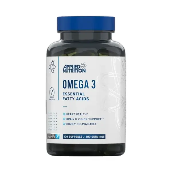 Applied Nutrition, Omega 3, 100 Gélules.