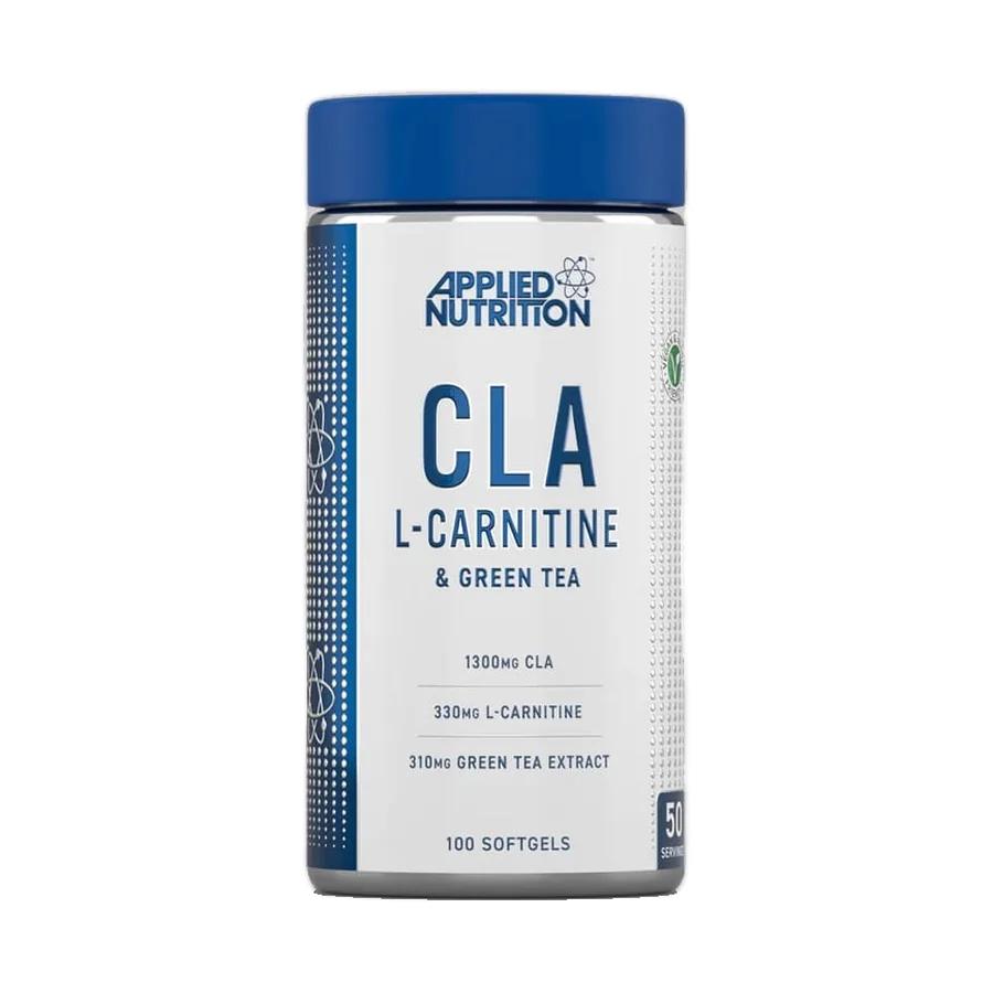 Applied Nutrition, CLA+L-Carnitine And Green Tea 100 vegetable softgels