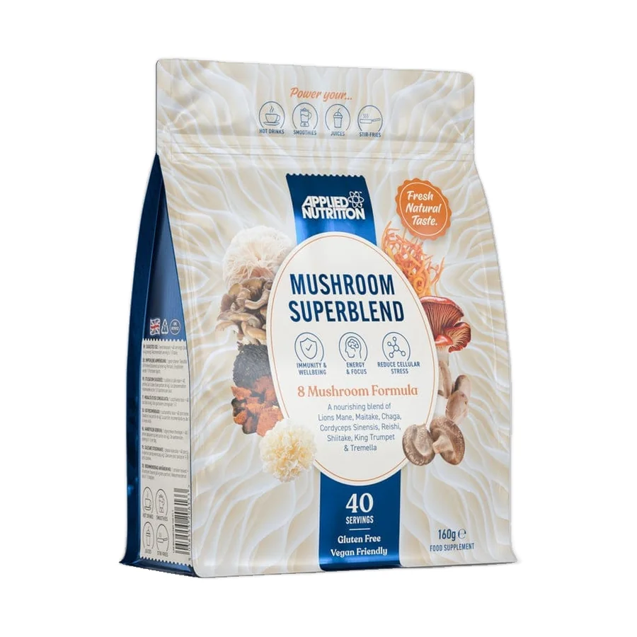 Mushroom Superblend 160g, Applied Nutrition 40 Serving