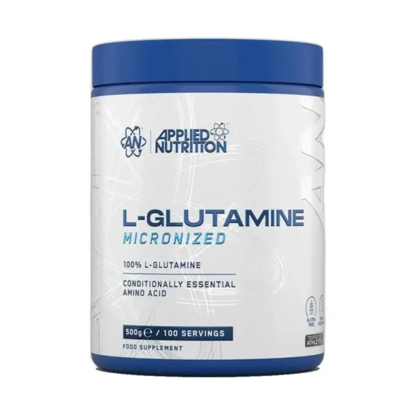 Applied Nutrition, L GLUTAMINE POWDER, 500g, 100 Servings
