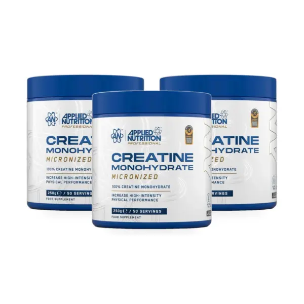 Pack Créatine Trio Applied Nutrition — produits inclus