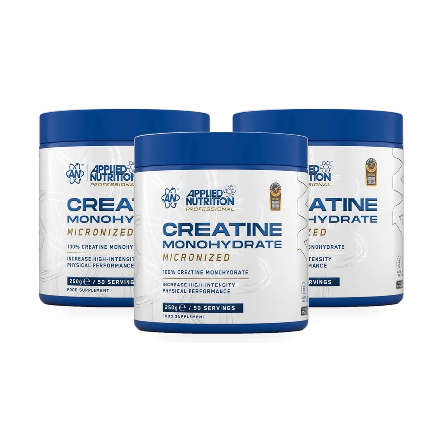 Pack Créatine Trio Applied Nutrition — produits inclus