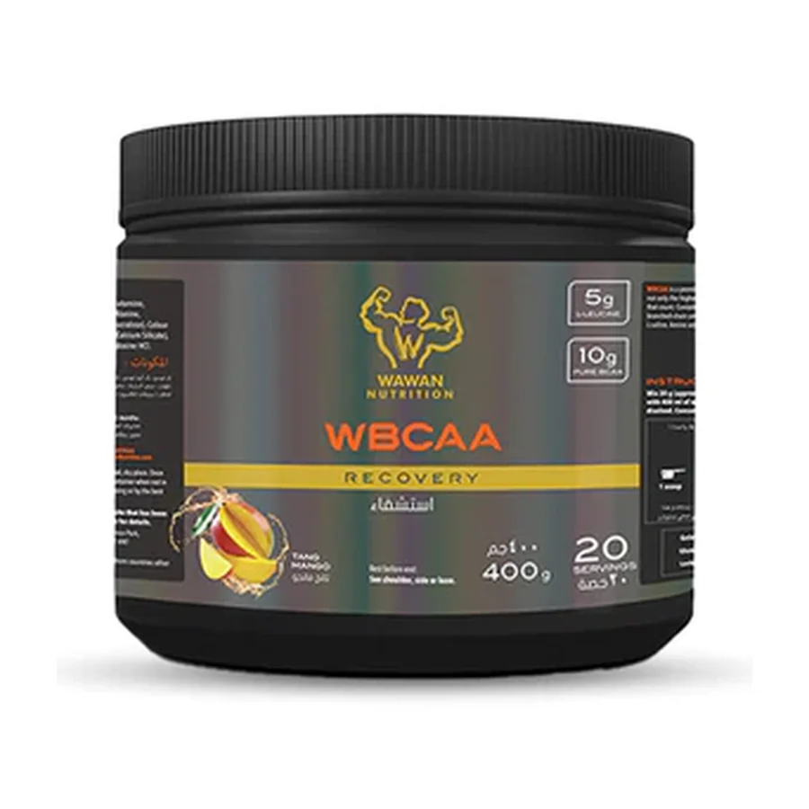 Wawan Nutrition, BCAA/Beta Alanine/Glutamine, 400g, Tang Mango