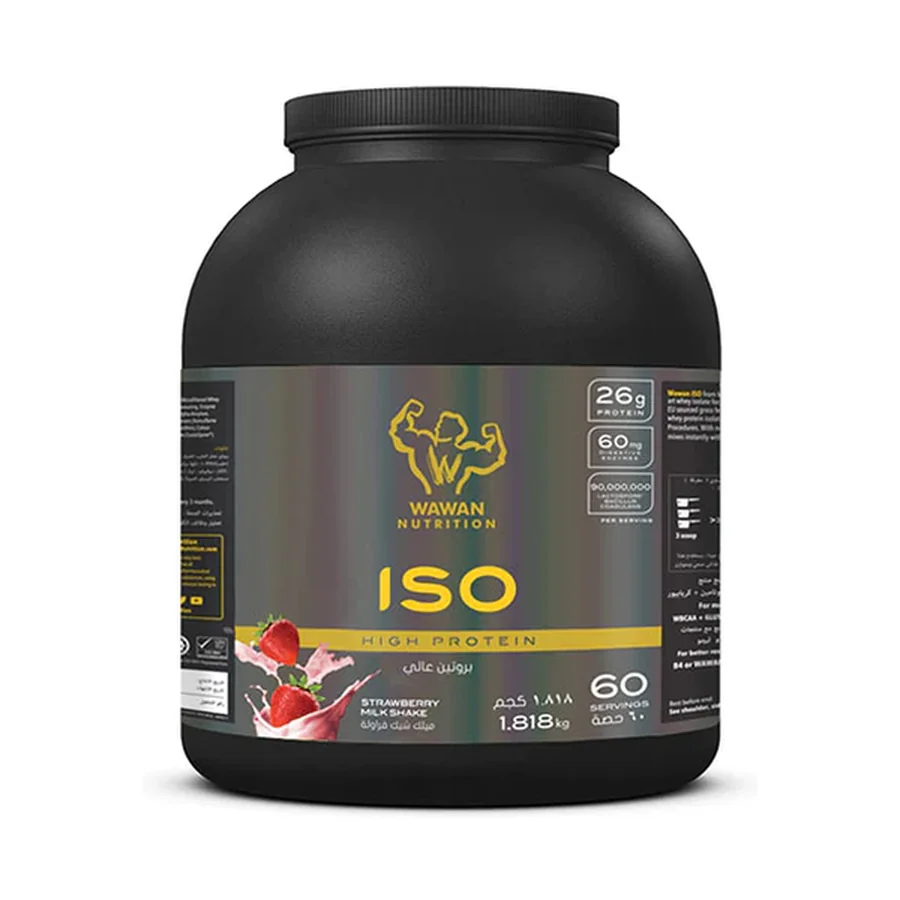 Wawan Nutrition, Iso, 1.8kg - Strawberry Milkshake