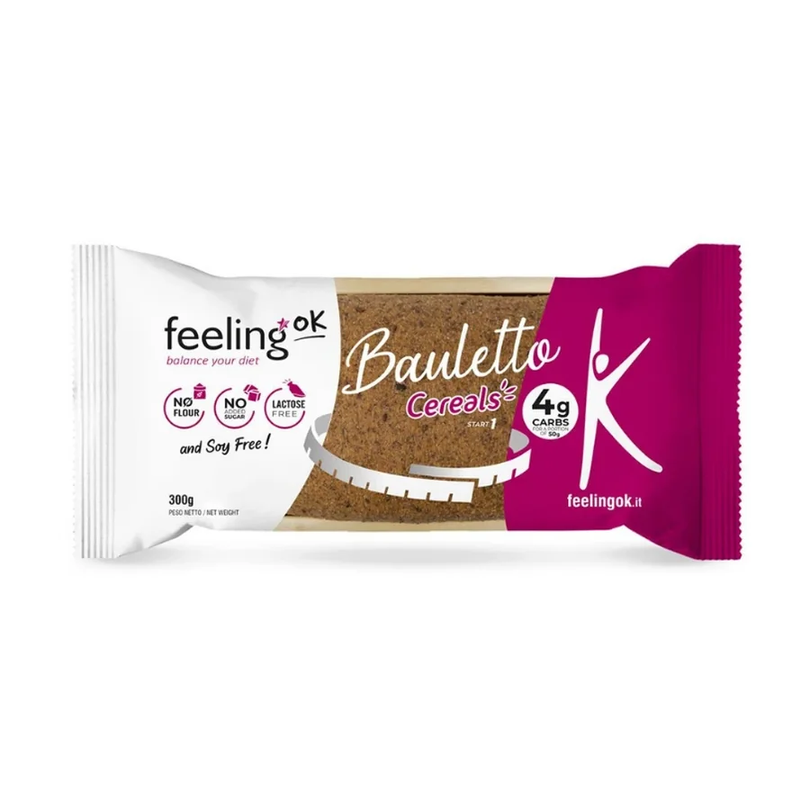 Feeling Ok, Pain De Mie, Céréal, Keto Friendly, 300g