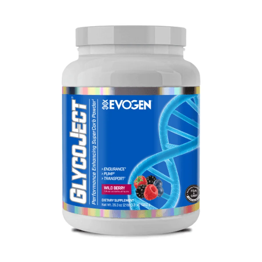 Evogen, GlycoJect, Complexes Carbs Premium, Berry, 1kg