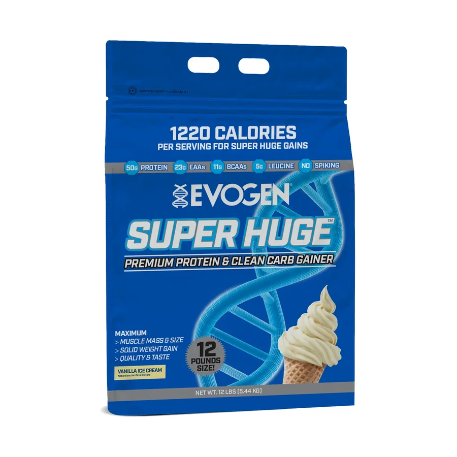 Evogen Nutrition, Super Huge, Vanilla, 5,44 kg