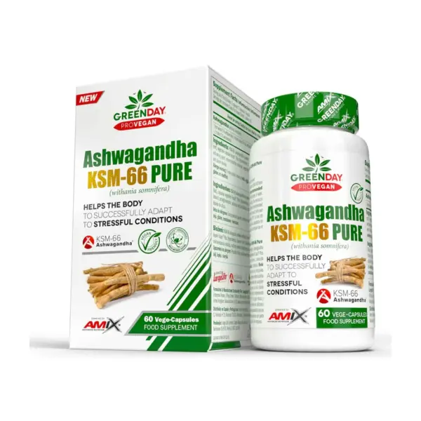 AMIX, ASHWAGANDHA KSM-66 PURE