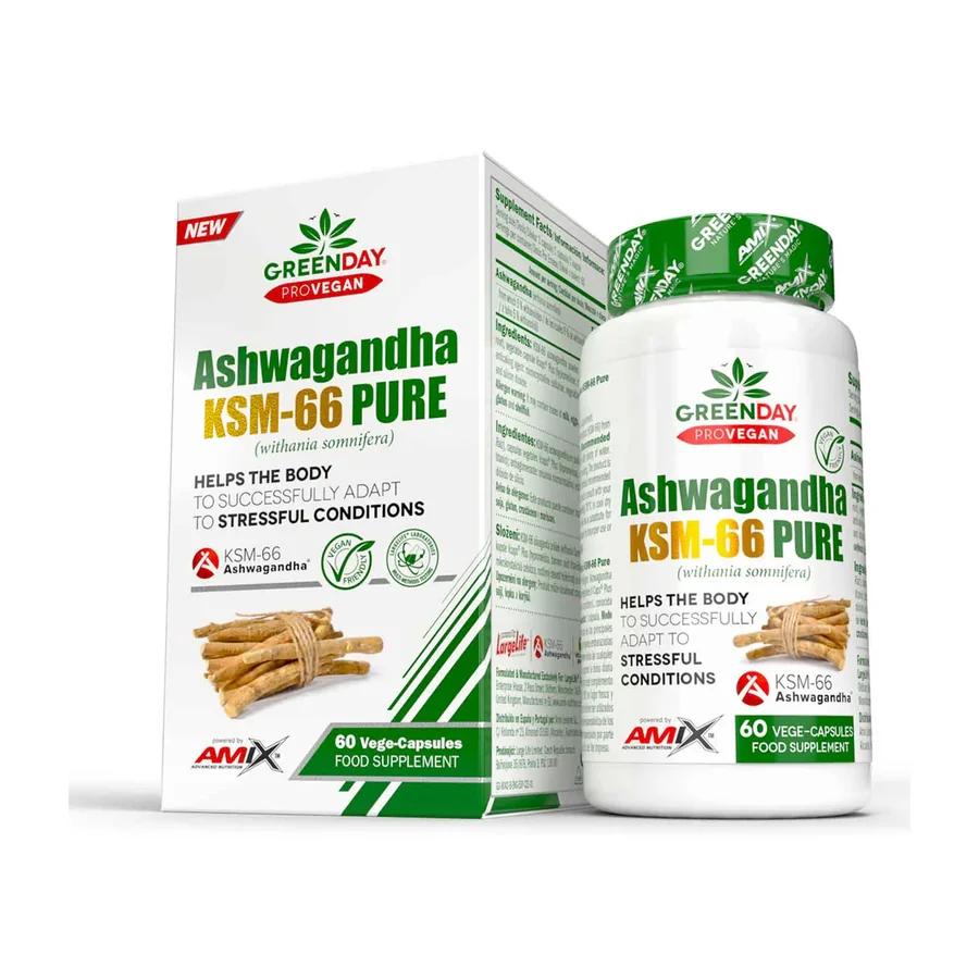 AMIX, ASHWAGANDHA KSM-66 PURE