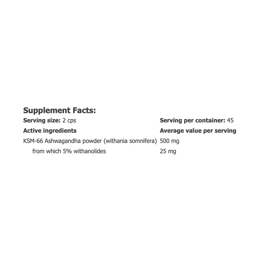 AMIX, PURE ASHWAGANDHA KSM-66