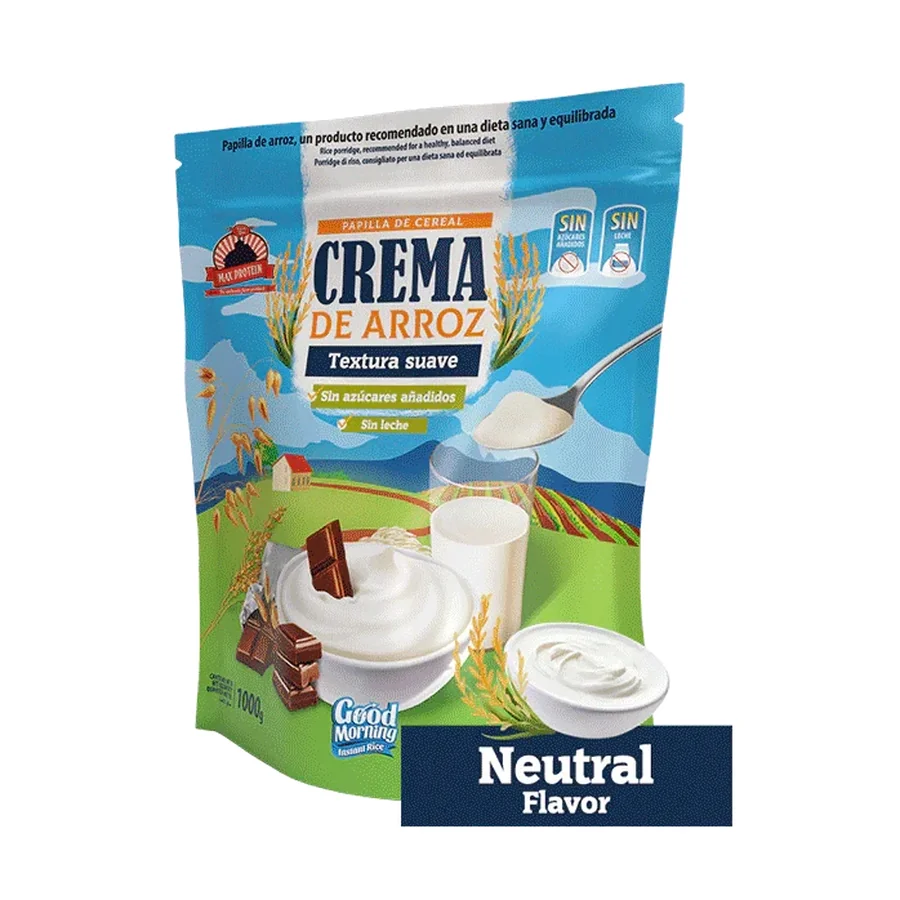 Crème de Riz - Max Protein (1kg, Neutre)