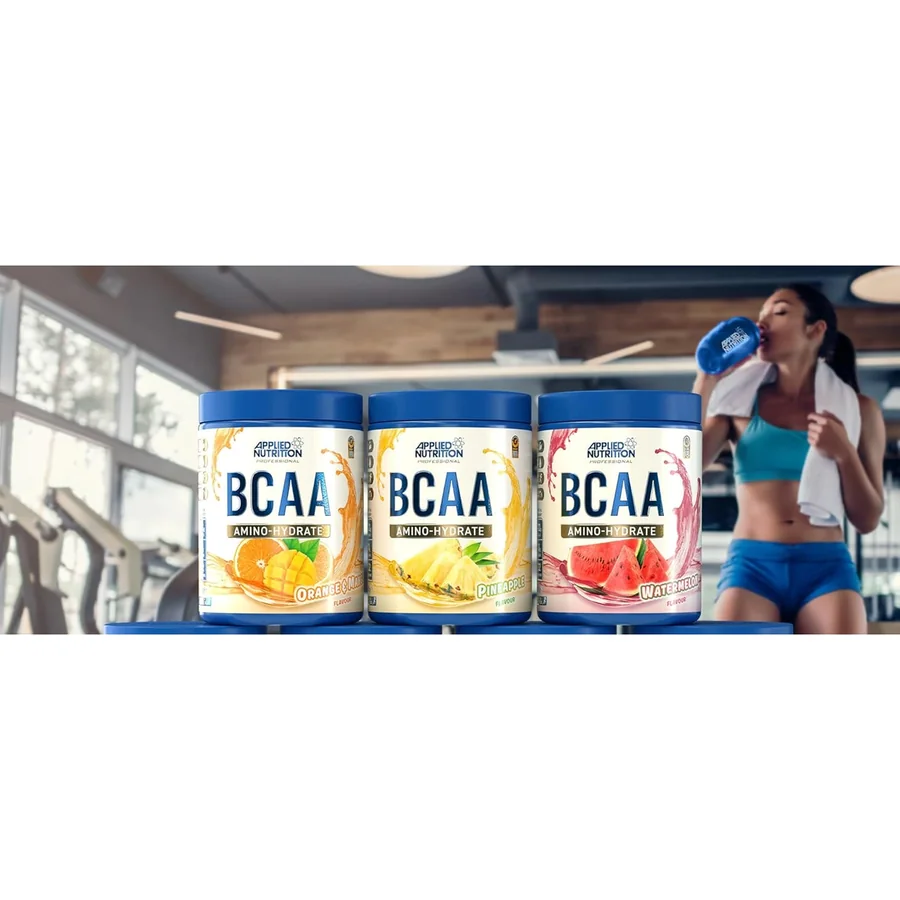 APPLIED NUTRITION، BCAA AMINO HYDRATE، بنكهة الفواكه 450 غرام