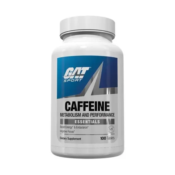 GAT Sport,Cafféine 200MG - 100 comprimés