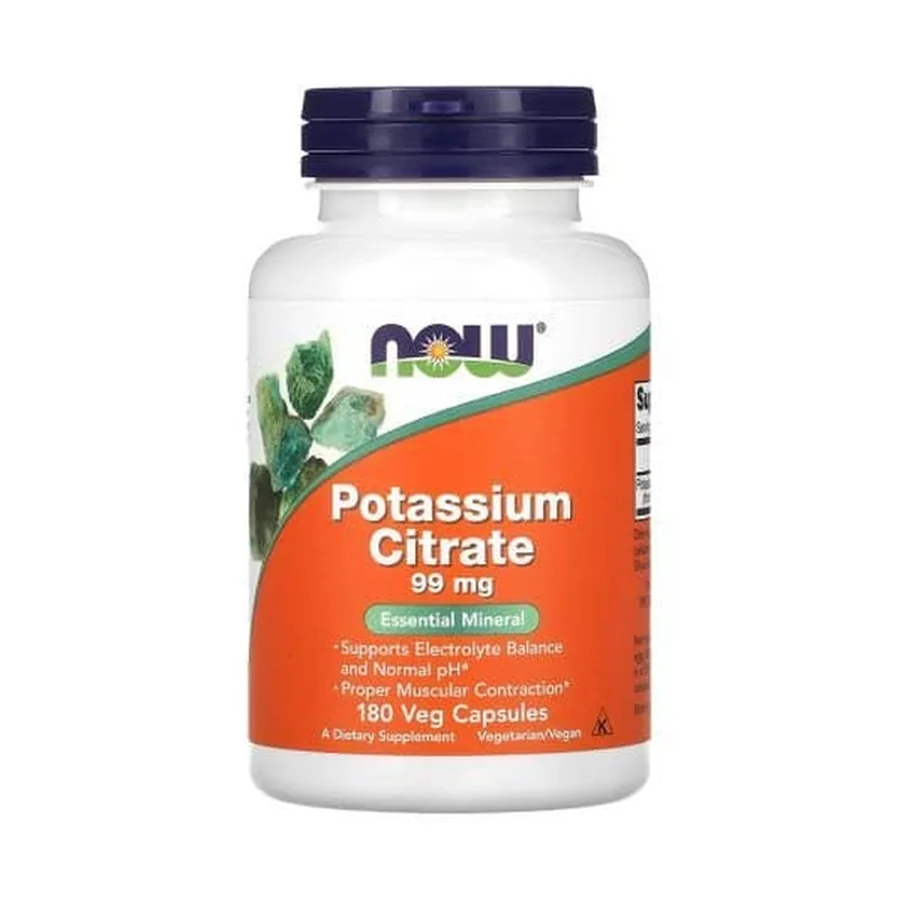 Now Foods, Potassium Citrate 99mg