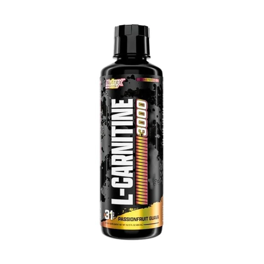 Nutrex Research, L Carnitine 3000 Liquid 480 ml, Brûleur de graisses liquide ultra concentré