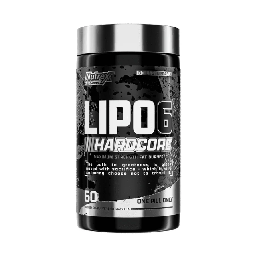 Nutrex Research, LIPO 6, Hardcore, Puissance maximale, 60 capsules