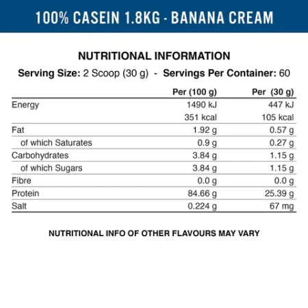 Micellar Casein Protein Powder ,Applied Nutrition 900g