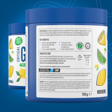 Applied Nutrition, Critical Green, 30 Servings. Lemon Lime
