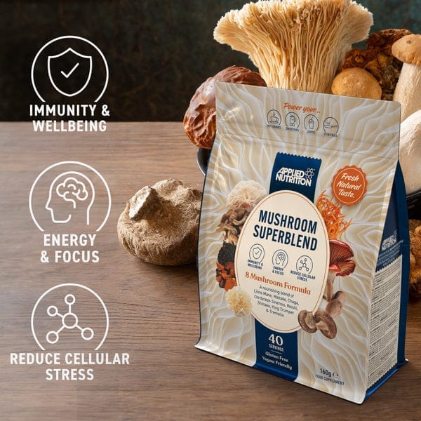 Mushroom Superblend 160g, Applied Nutrition 40 servings