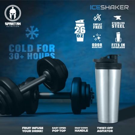 IceShaker, Shaker en Metal, 600 ml