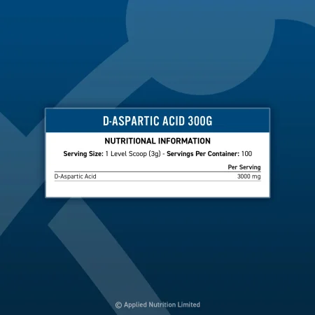 D-Aspartic Acid 300g,Applied Nutrition