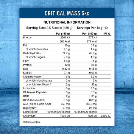 Lean Mass Gainer , Applied Nutrition 6KG